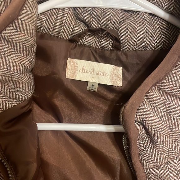 Altar’d State Herringbone Quilted Vest - Picture 2 of 3